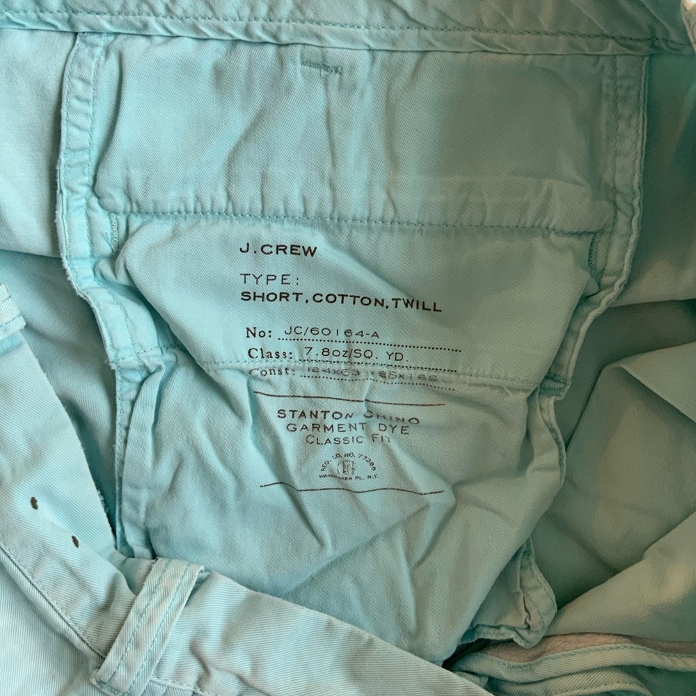 J. Crew Stanton Chino, Turquoise, Men’s W35 - Picture 8 of 9